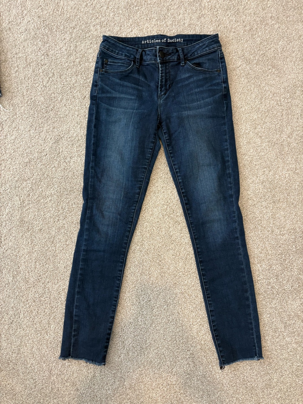 Articles Of Society Dark Indigo Skinny Jeans